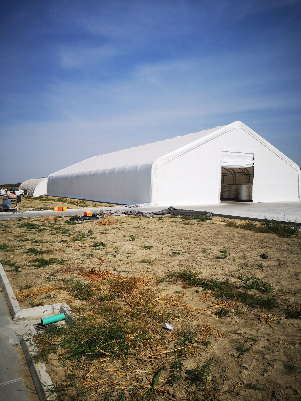 20m wide storage tent, outdoor warehouse, fabric building