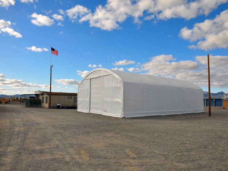 double truss 40x60x20 fabric building