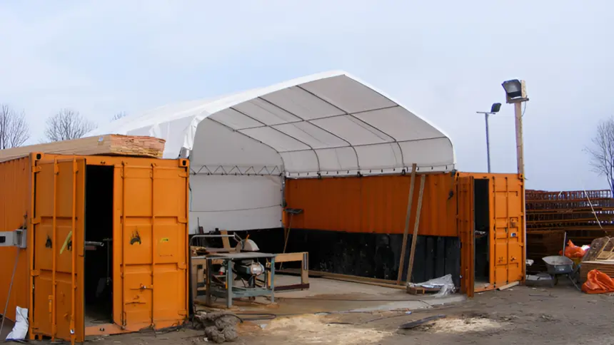 TC2020C Series Shipping Container Tents