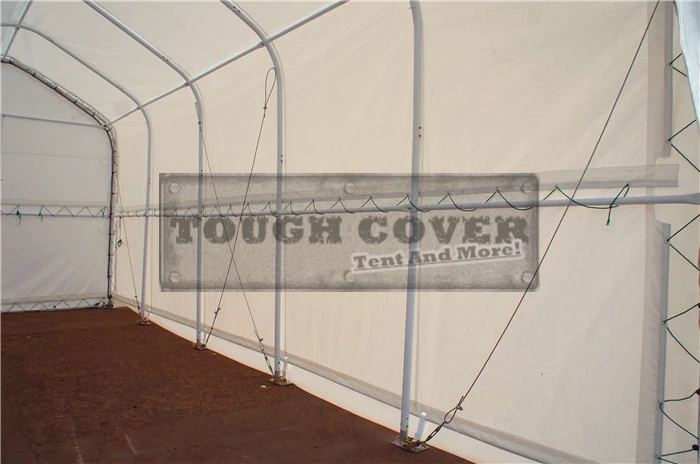 4m wide portable shelter