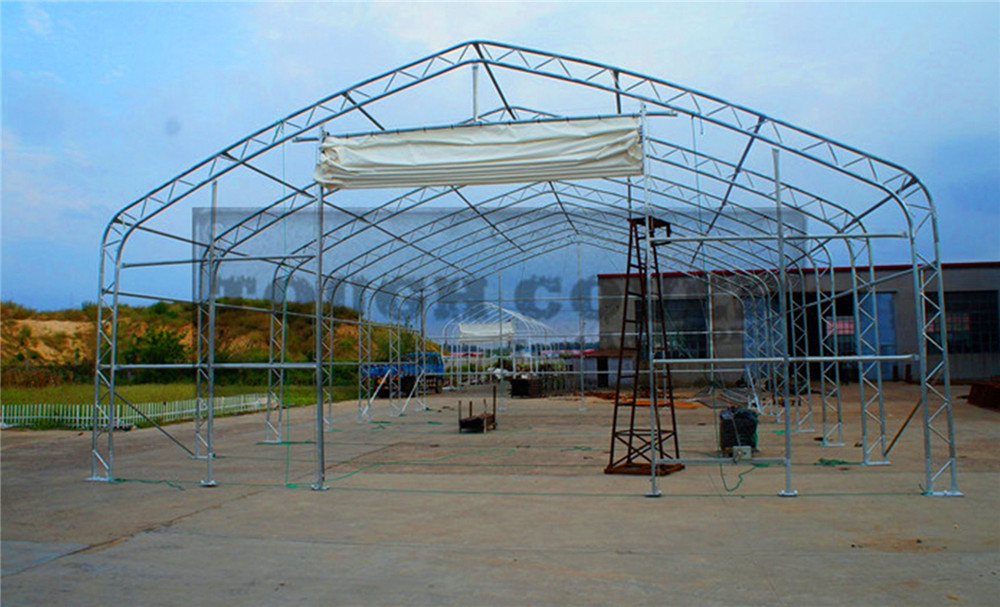 40x80x21 fabric building