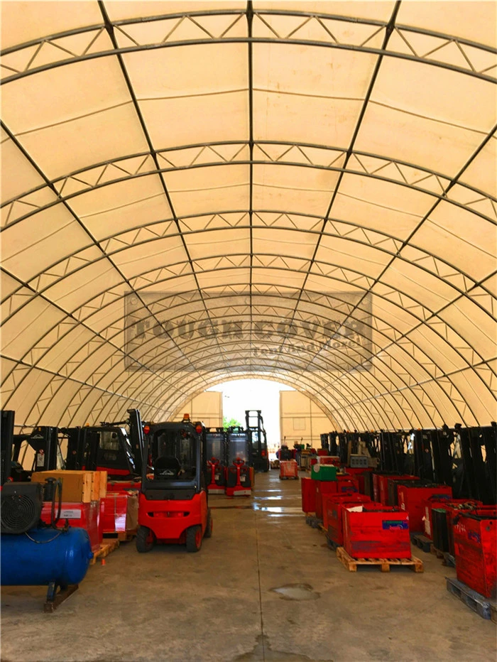 50ft wide Dome Clearspan Storage Tents