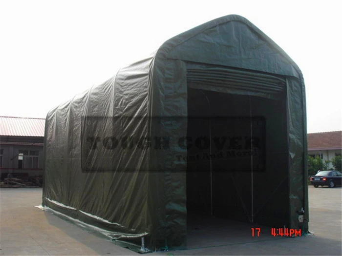 4m wide portable shelter