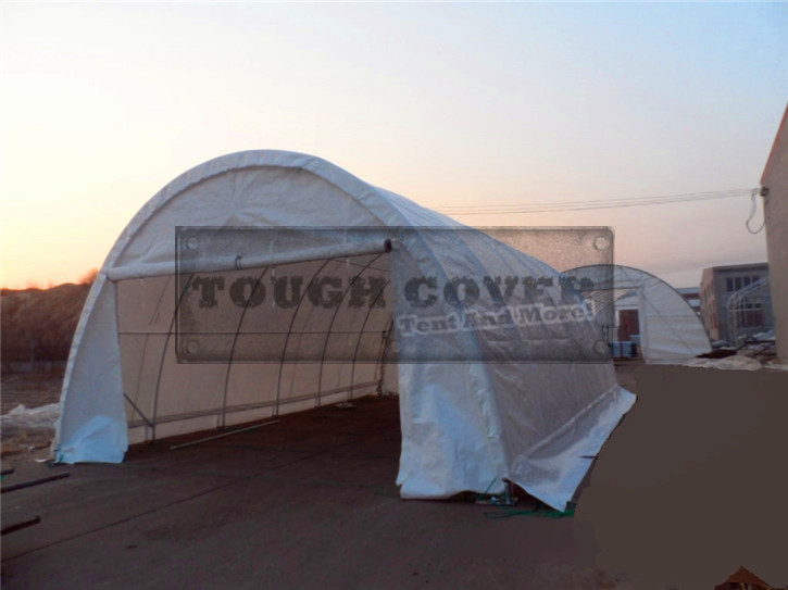6m (20ft) wide portable shelter