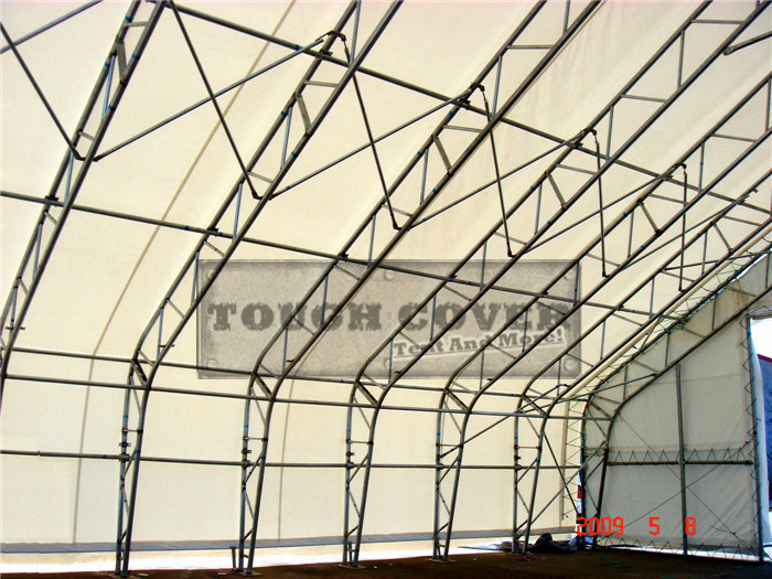 65 ft wide fabric building